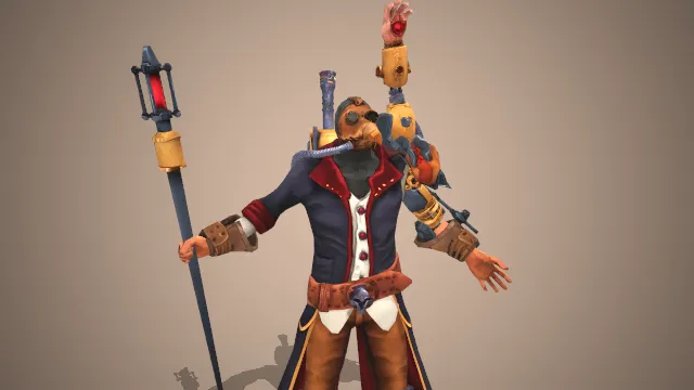 瘟疫乌鸦游戏角色戴面具的人物