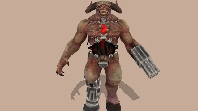 赛博恶魔战士游戏角色