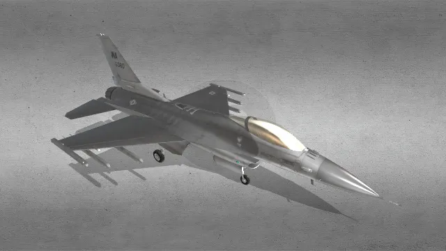 F-16战斗机猎鹰-战斗机