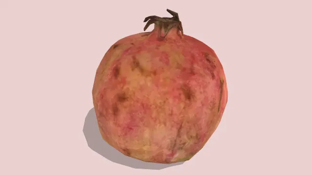 食物石榴果实水果