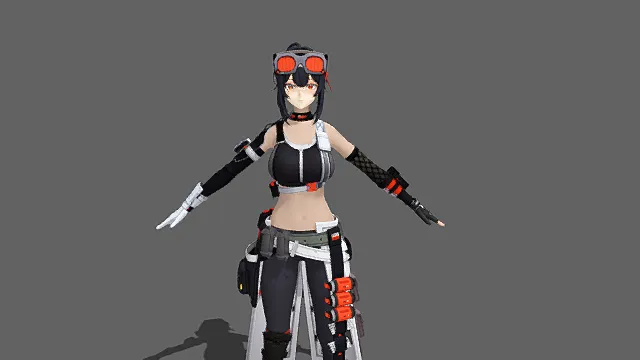 格莉丝·霍华德  grace_howard  游戏角色人物模型