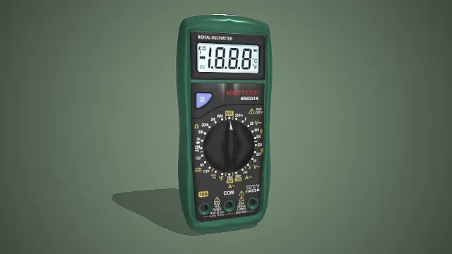 数字万用表  多量程测量  电工工具  工业级耐用