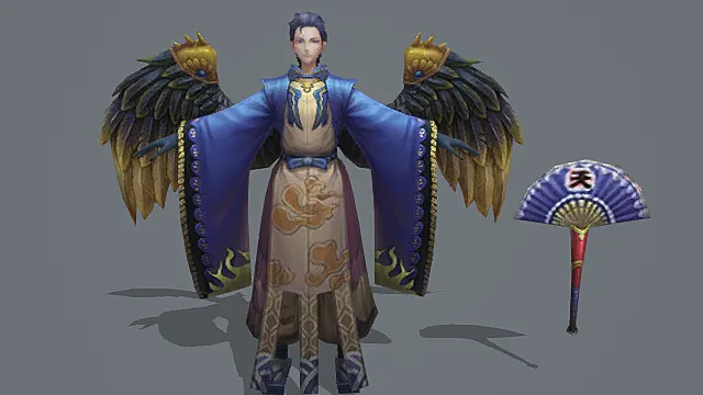 《阴阳师》大天狗-崇天高云 角色模型