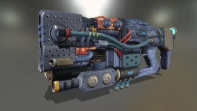 枪   步枪   科幻   能量武器   