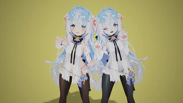 Vtuber 伊卢耶 3D模型