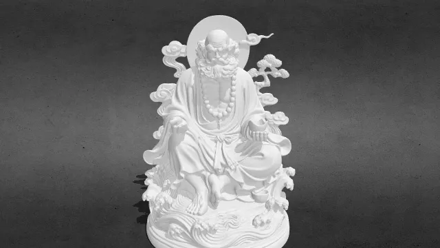 菩提达摩02stl.stl