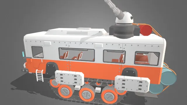 未来科技汽车公交车巴士公共交通