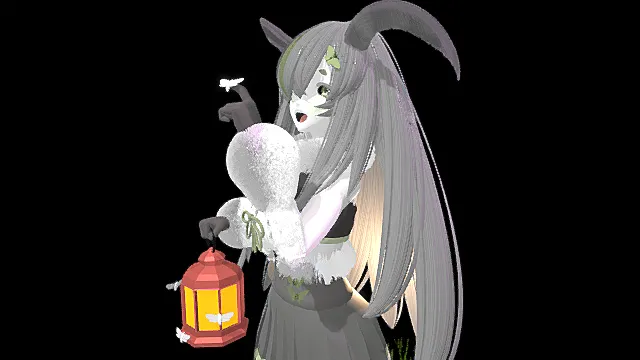 Juniper Actias（Vtuber 角色） 3D模型