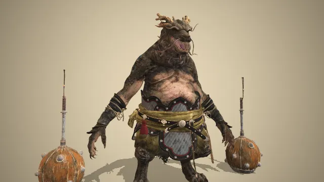 黑神话  小骊龙  妖怪  游戏建模  角色