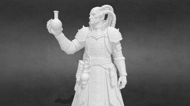 战壕十字军炼金术士stl.stl