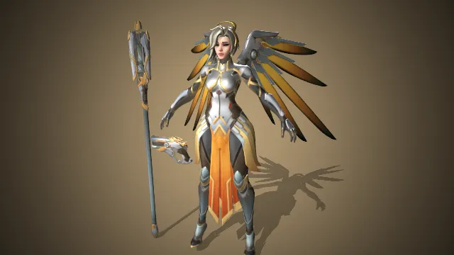守望先锋2 天使 皮肤 守望先锋归来 高精度+贴图