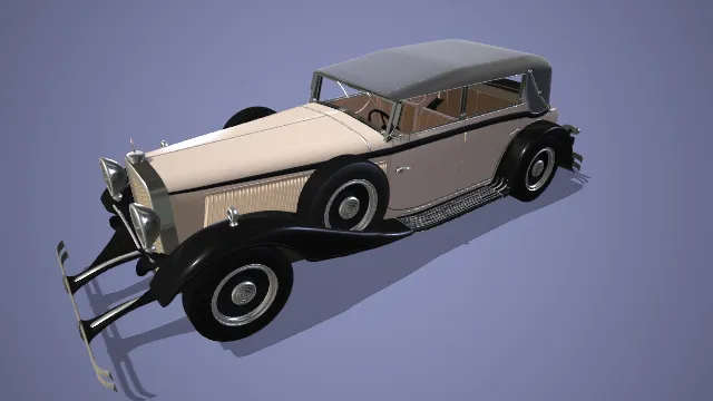 1937款别克Roadmaster豪华复古长轴距车