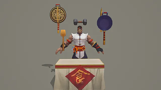 食武厨尊：国风厨神坦辅套装