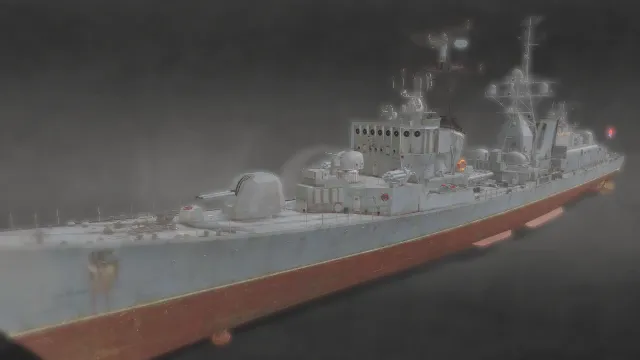 中文计划051类毁灭者战舰军舰军用大型船只