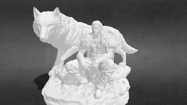 芬里斯 冰之王座stl.stl