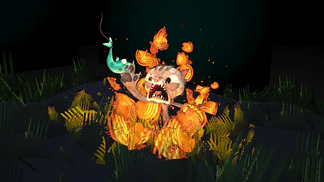 废土奇幻风格暴怒萌兽战斗角色3D模型 