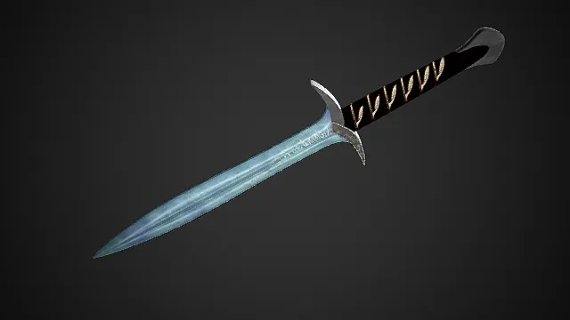 蝼刀  武器  刀具 3D模型