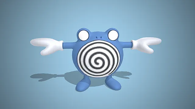 蚊香君  宝可梦  水属性  卡通形象  呆萌