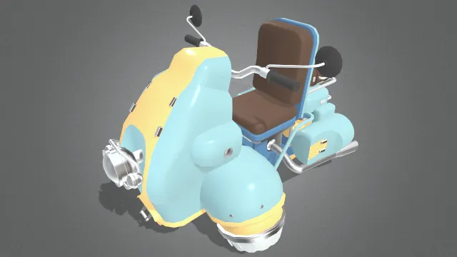 摩托车悬浮自行车未来科技