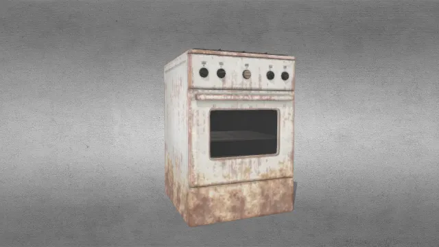写实 家具 燃气灶