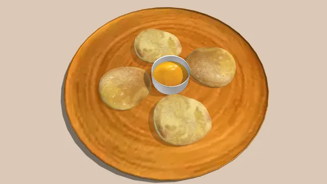 黄色盘子有柠檬汁和面包片食物