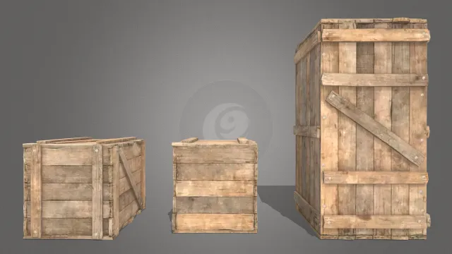 木箱工业工具场景道具集合