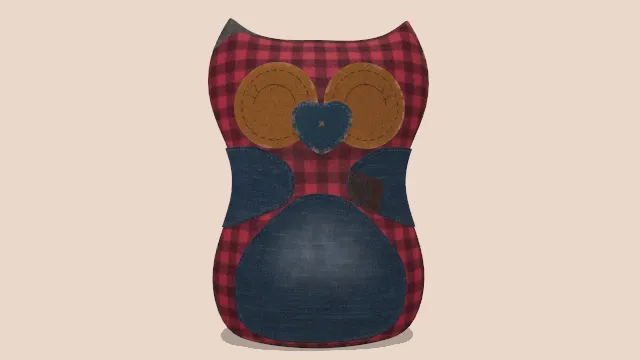 猫头鹰玩偶玩具摆件