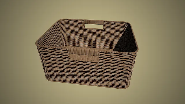 藤编收纳篮  家居收纳工具  多功能储物篮  简约风