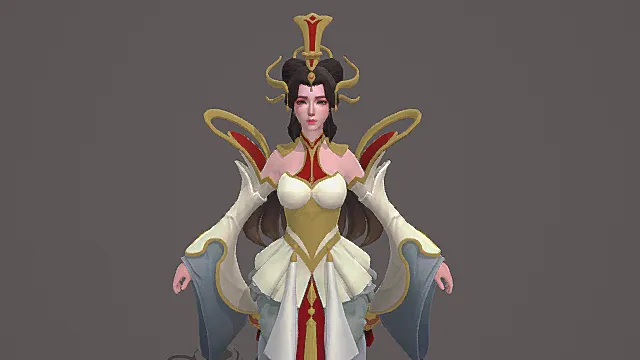 玉阙仙后：仙宫华服神裔辅助套装