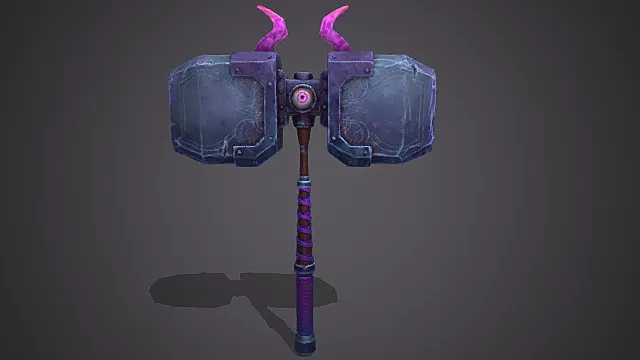 邪能秘纹风格魔能战锤模型