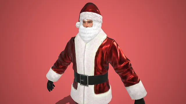 圣诞主题  亮面圣诞服  圣诞老爹  时尚质感  温馨