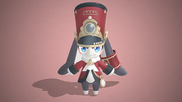 帕姆  列车长兔耳  蒸汽朋克风  可爱管家