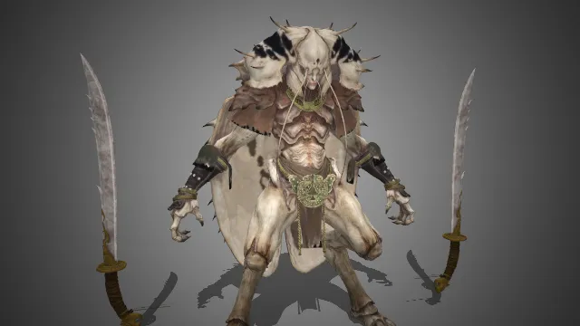 黑神话  虫校尉  游戏建模  角色  怪物