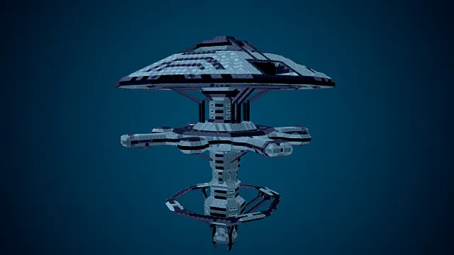 星际基地厄普西隆 [星际迷航] ZEO 3D模型