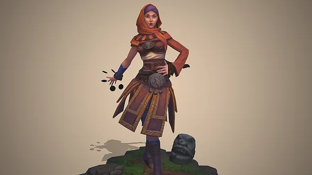 荒野女巫  部落风铠甲  石像鬼  奇幻生存风