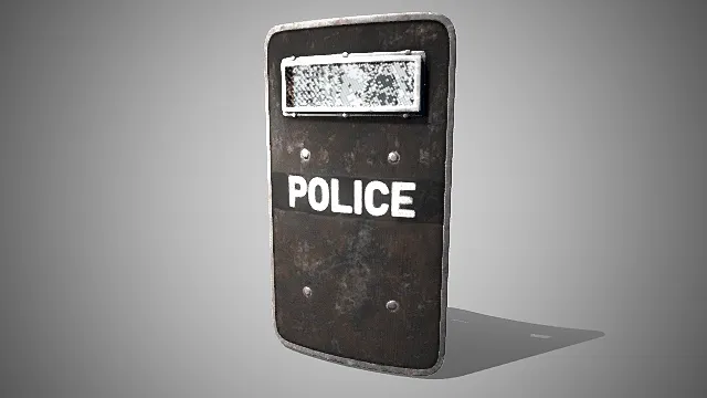 防暴盾牌 警用装备 治安维护 防御器具