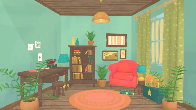 温馨房间内饰家具场景