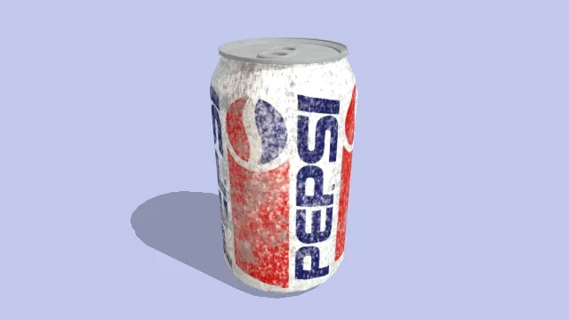 复古百事可乐罐饮品食物