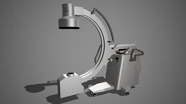 C型臂X光机 3D模型    器械设备