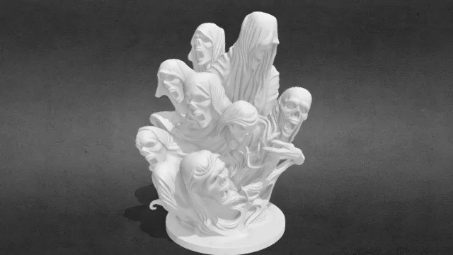 幽灵 - 万圣节装饰_obj.obj