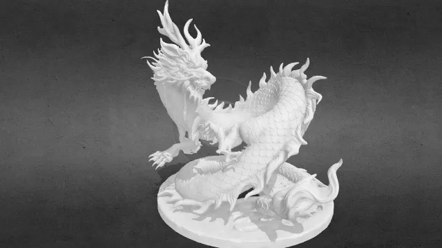 银龙 盘龙obj.obj