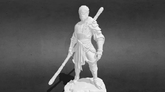 天命之人 神话 悟空 stl.stl