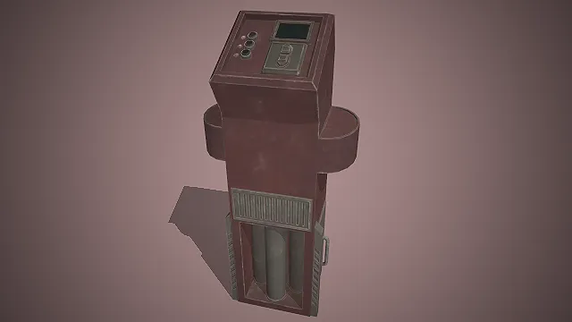 科幻控制台  机械组件  按钮设计  工业造型