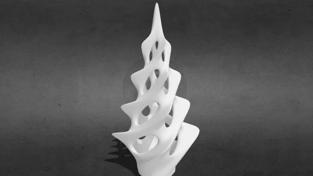 圣诞树（兼容LED茶灯）obj.obj