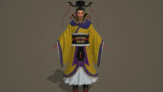 明黄帝胄・华贵型古风帝王套装