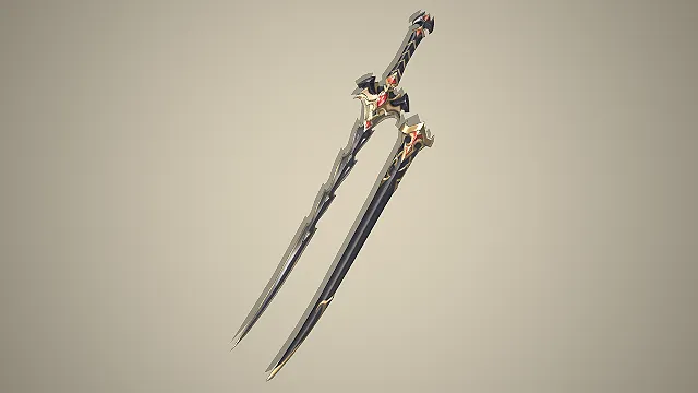 骑士圣剑  红宝石镶嵌  贵族风  华丽精致