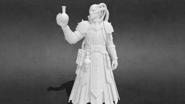 战壕十字军炼金术士stl.stl