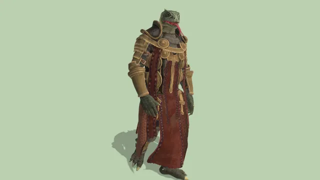 角色蜥蜴战士人物动画