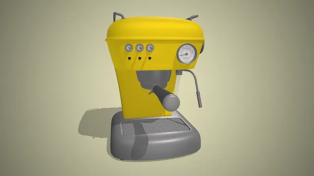 意式咖啡机  家用意式机  复古造型  厨房电器