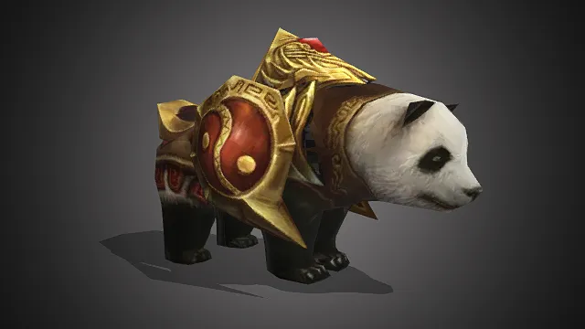 熊猫坐骑  太极纹饰  东方玄幻  萌系战宠  国风神兽